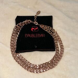 Rose gold chain Baublebar adjustable